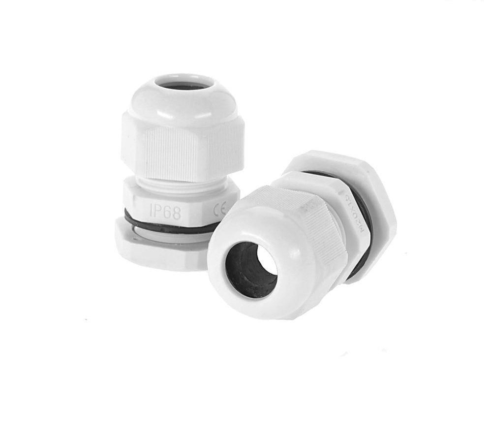 Dachdurchführung 2-fach Heavy weiß für Kabeldurchmesser 3-12mm