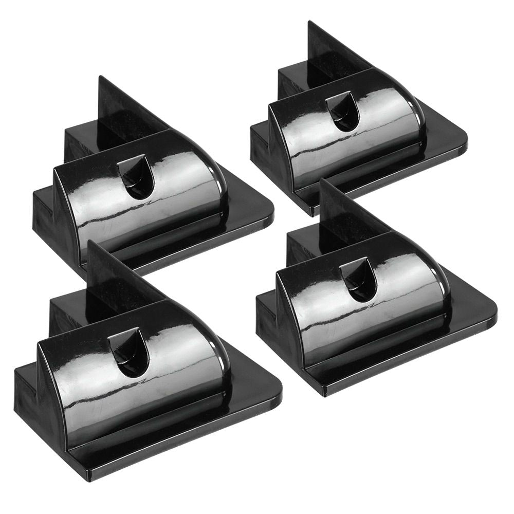 Offgridtec© ABS Eckprofil Set Heavy Duty schwarz 150x150mm