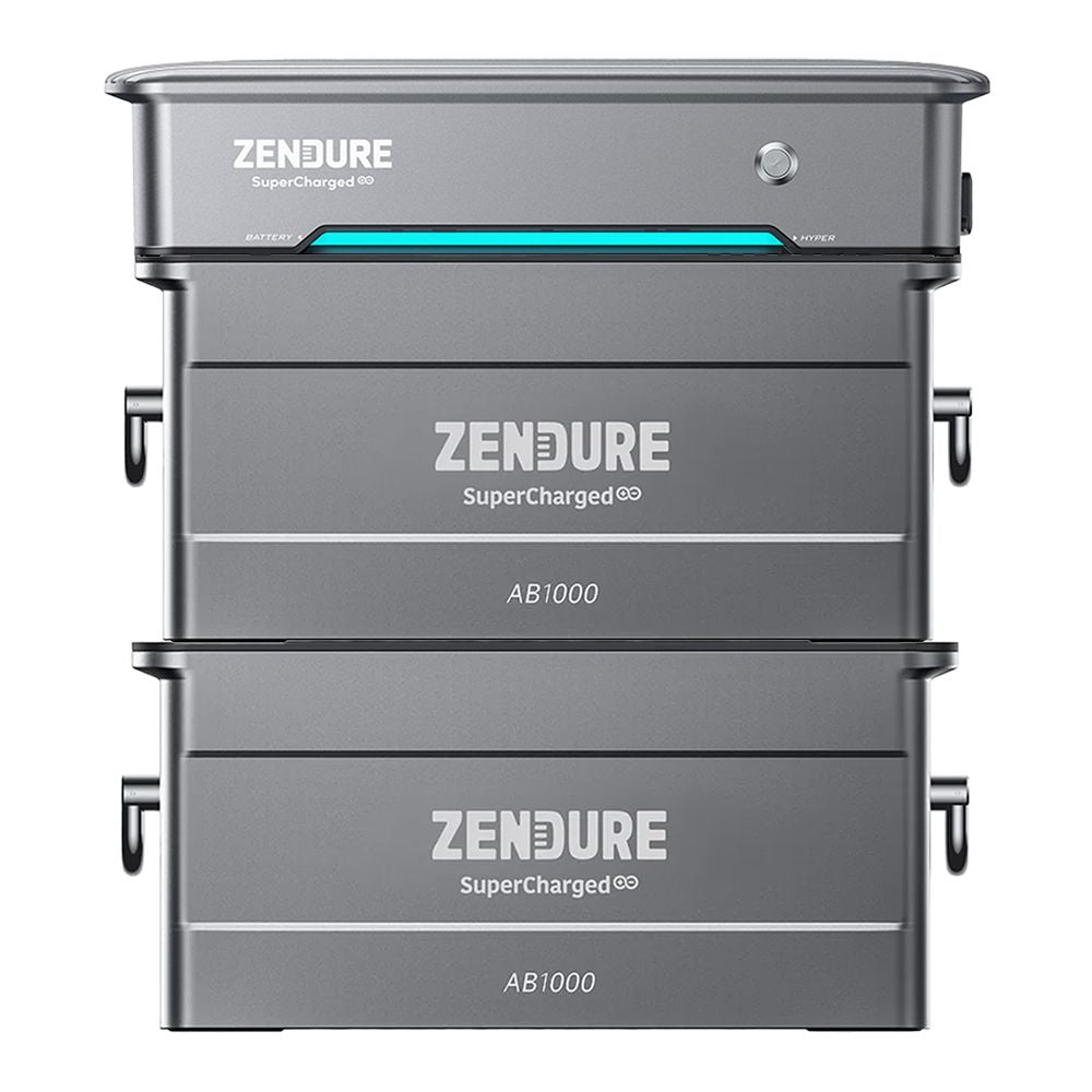Zendure Hyper 2000 960Wh SolarFlow Set mit 1-4x AB1000S Erweiterungsbatterie