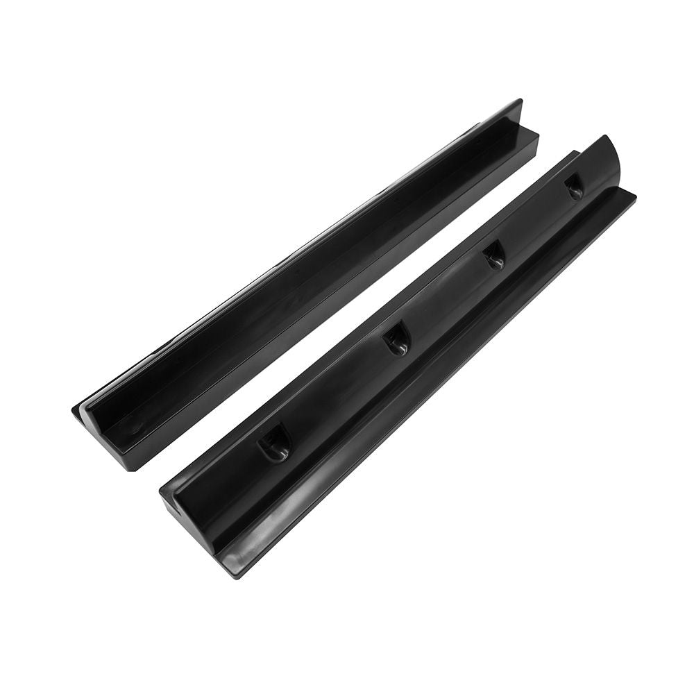 Offgridtec ABS Haltespoiler 590mm schwarz vorgebohrt inkl. Edelstahlschrauben