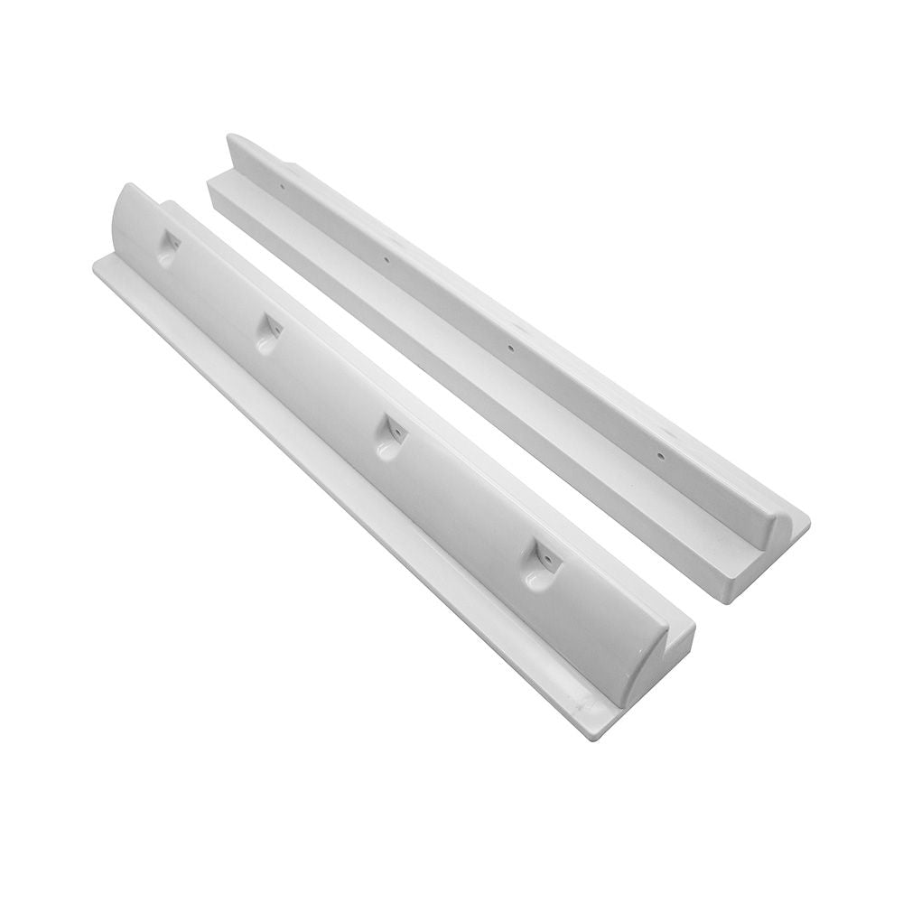 Offgridtec ABS Haltespoiler 590mm weiß vorgebohrt inkl. Edelstahlschrauben