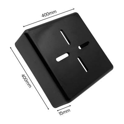 Endkappe PA schwarz für 40x40 Alu Profile