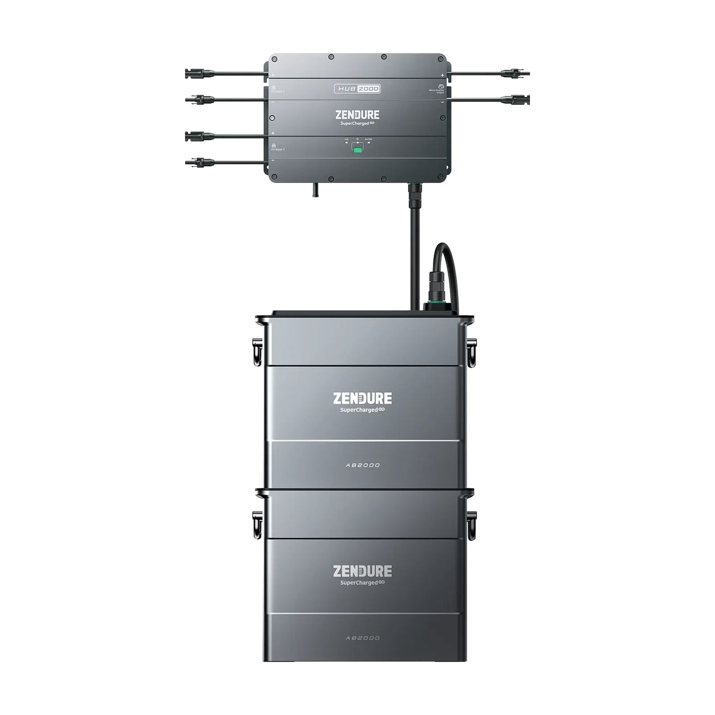 Zendure Smart PVHub 2000 + Zendure SolarFlow Batterie AB2000