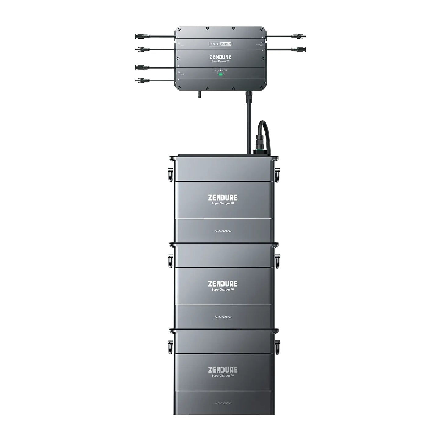 Zendure Smart PVHub 2000 + Zendure SolarFlow Batterie AB2000