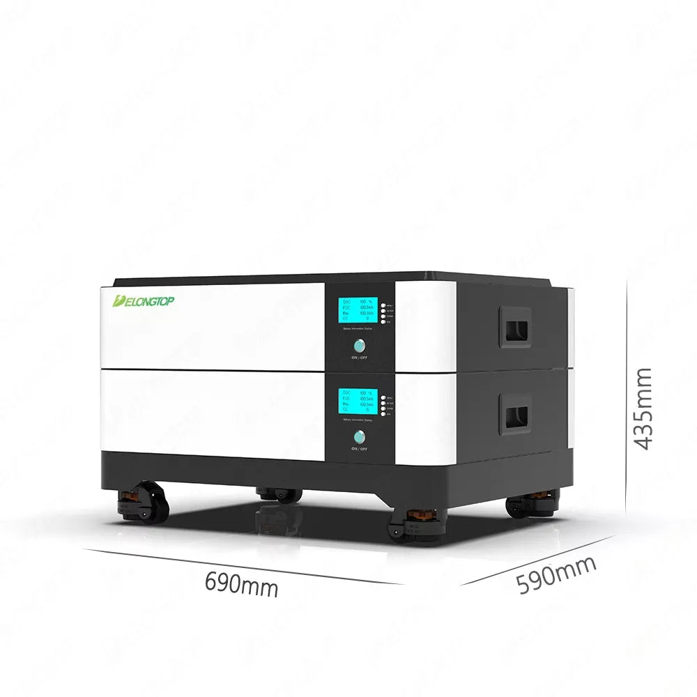 Powerwall LFP-51200-20 51,2 V 200 Ah Stapelbatterie 20 KWh