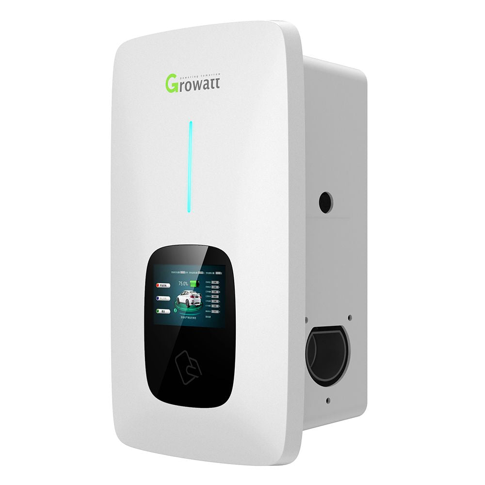 Growatt EV Ladegerät THOR 22AS-S-V1 22kW (WiFi, RFID) LCD-Funktion