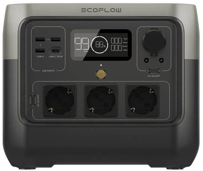 EcoFlow River 2 Pro Solarakku Powerstation 768Wh 800W AC Notstrom