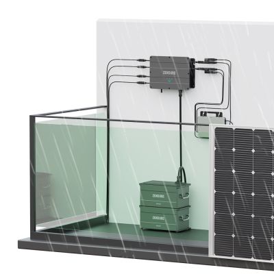 Zendure SolarFlow Set 960Wh Smart PV Hub 1200 MPPT mit 1x AB1000 Erweiterungsbatterie