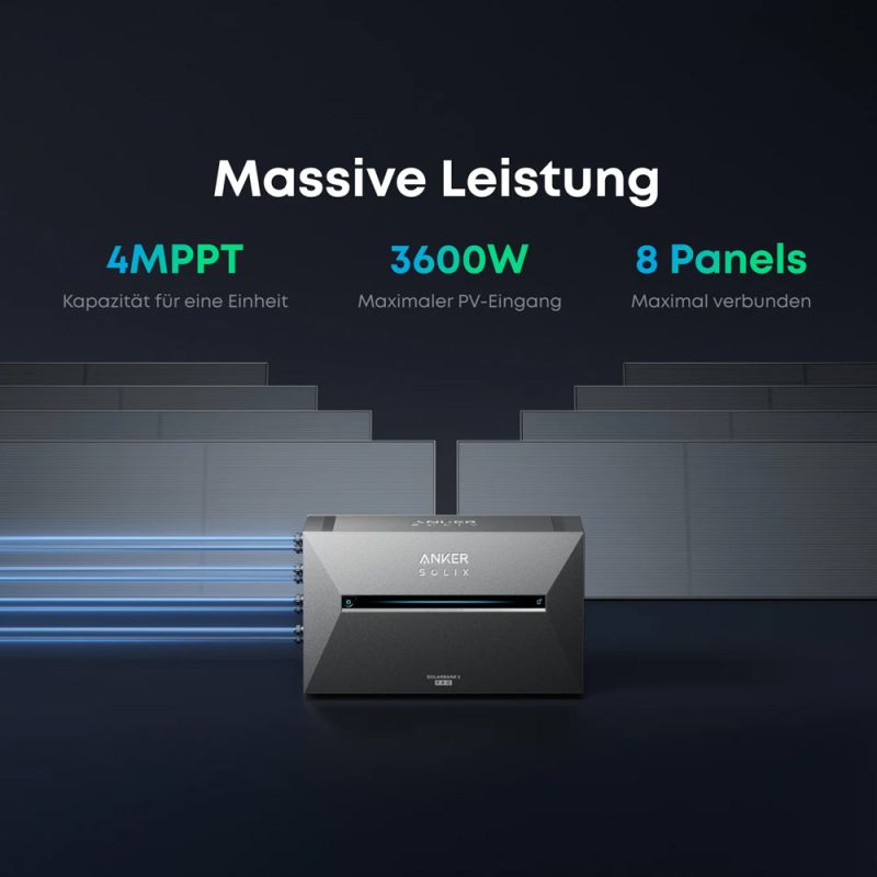 ArtikelAnker 2,69kWh SOLIX 3 E2700 PRO All-in-One Speichersystem inkl. Smart Meter
