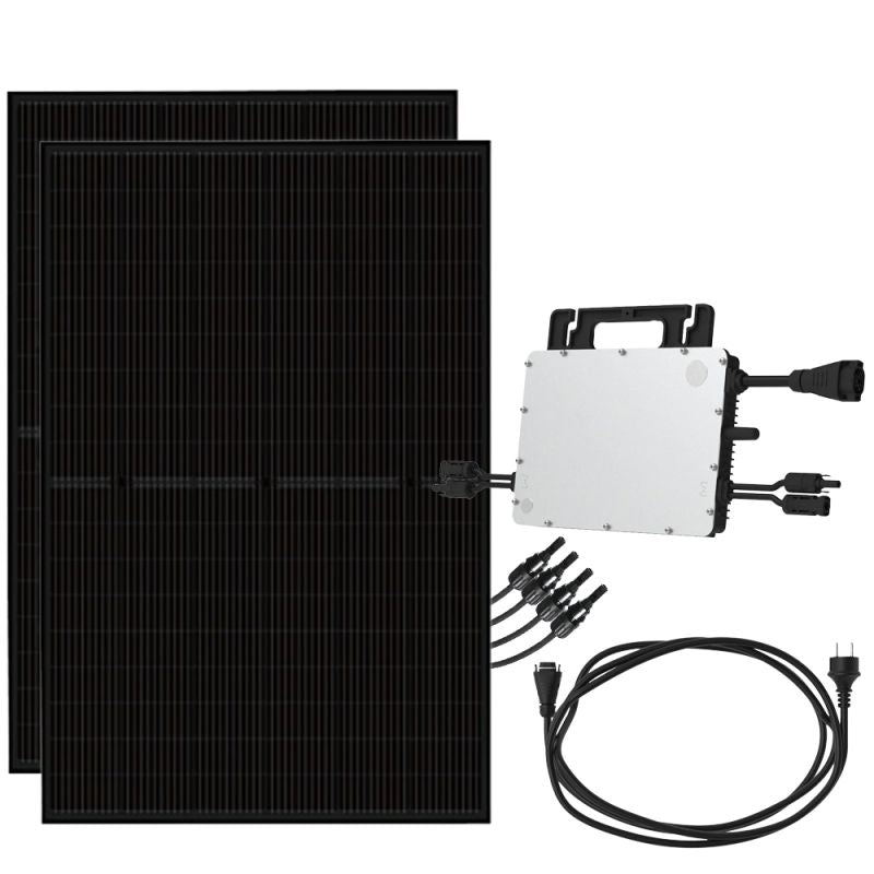 Balkonkraftwerk SolarDirect Luxen 900W HMS-800W-2T+WiFi+ AC Anschlusskabellänge 5m