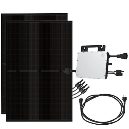 Balkonkraftwerk SolarDirect Luxen 900W HMS-800W-2T+WiFi+ AC Anschlusskabellänge 5m