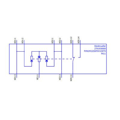 Weidmüller PV Next-Generatoranschlusskasten für String-Wechselrichter mit 1 MPPT DC 2I 1O