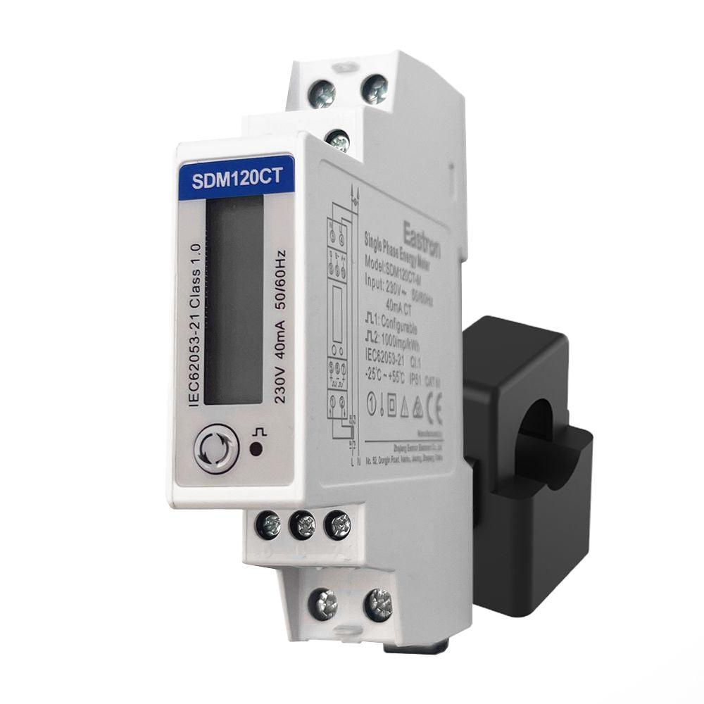 Growatt SPM-CT-E Stromzähler 1-phasig 100A Smart Meter