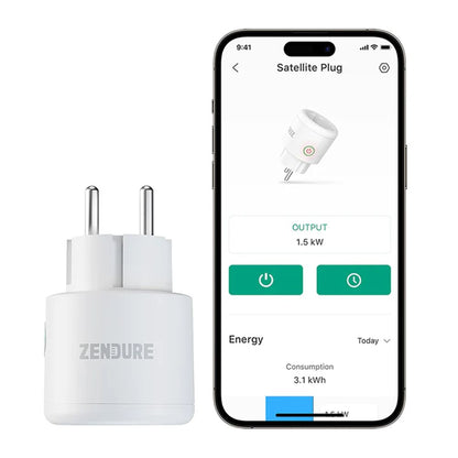 Zendure Satellite Smart Plug App-Steuerung Intelligente Steckdose