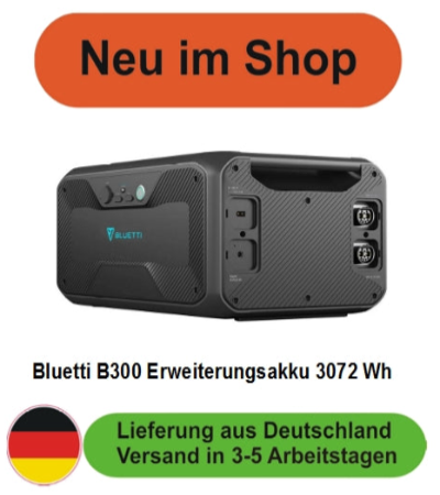 Bluetti B300 Erweiterungsakku 3072Wh