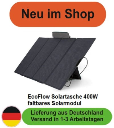 EcoFlow Solartasche 400W faltbares Solarmodul