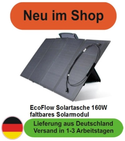 EcoFlow Solartasche 160W faltbares Solarmodul