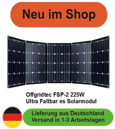 Offgridtec FSP-2 225W Ultra faltbares Solarmodul