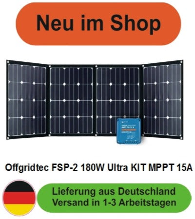 Offgridtec FSP-2 180W Ultra KIT MPPT 15A