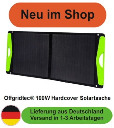 Offgridtec® 100W Hardcover Solartasche