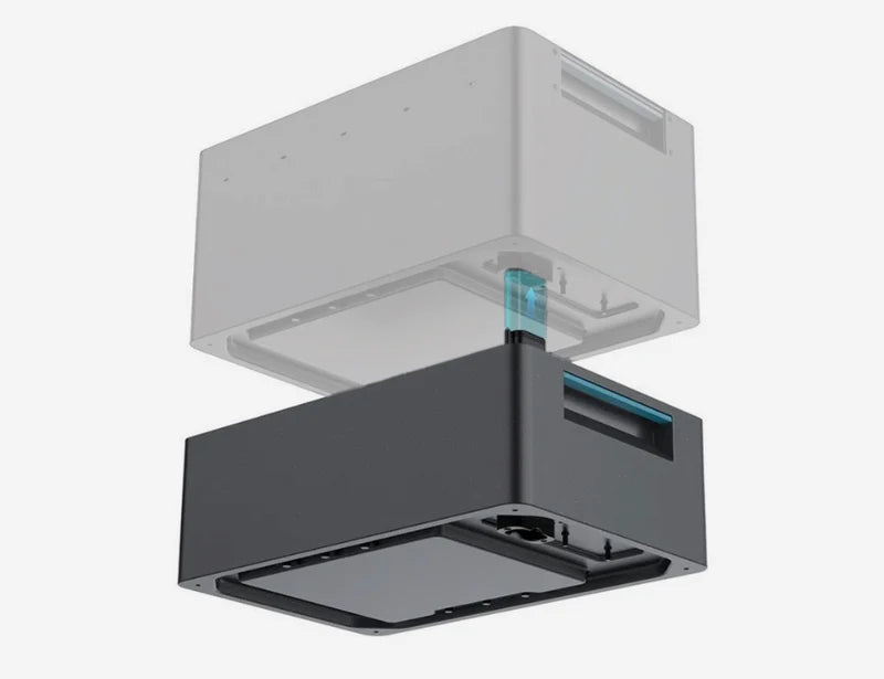 Balkonkraftwerk 4x500W Bifaziales Doppelglas-Solarmodul  mit 5,12kWh Speicher, Marstek Jupiter C plus