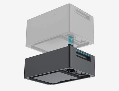Balkonkraftwerk 4x500W Bifaziales Doppelglas-Solarmodul  mit 5,12kWh Speicher, Marstek Jupiter C plus