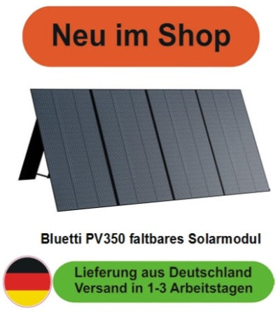 Bluetti PV350 faltbares Solarmodul