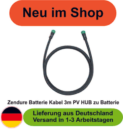 Zendure Batterie Kabel 3m PV HUB zu Batterie