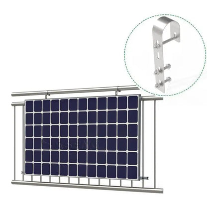 Easy Solar Kit Universal für Balkon- und Wandbefestigung