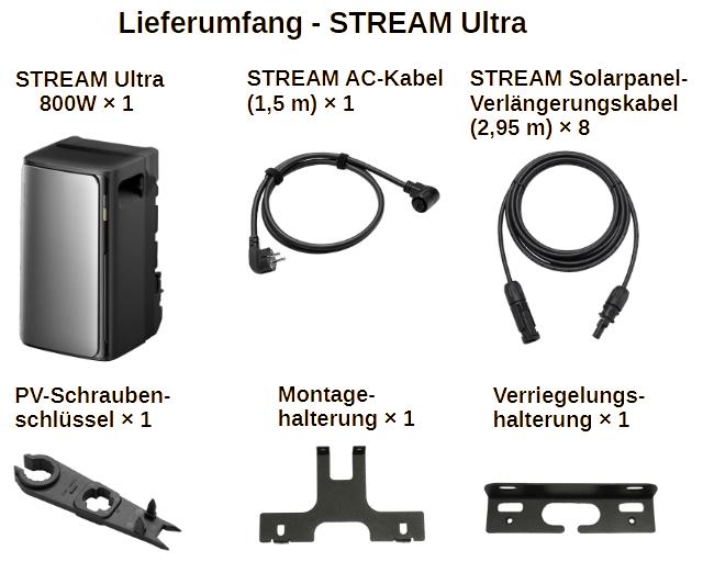 EcoFlow STREAM Ultra 1,92kWh All-in-One Speicher-System 4 MPP