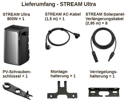 EcoFlow STREAM Ultra 1,92kWh All-in-One Speicher-System 4 MPP
