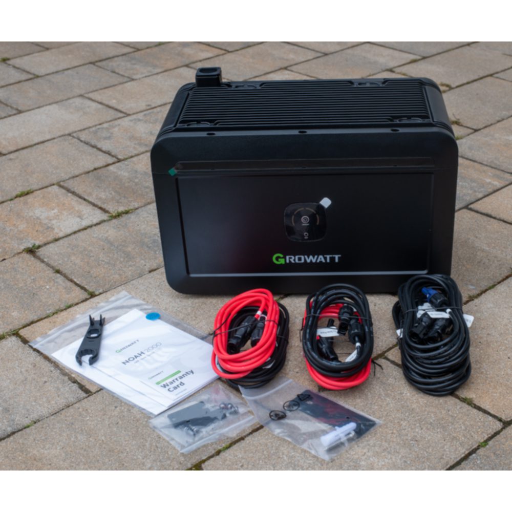 Growatt Noah2000 LiFePO4 Batteriemodul 2048Wh Speicher für Balkonkraftwerk