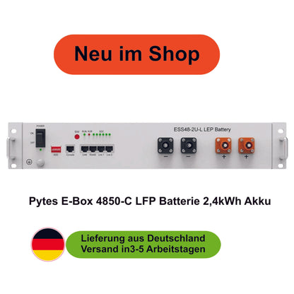 Pytes E-Box 4850-C LFP Batterie 2,4kWh Akku