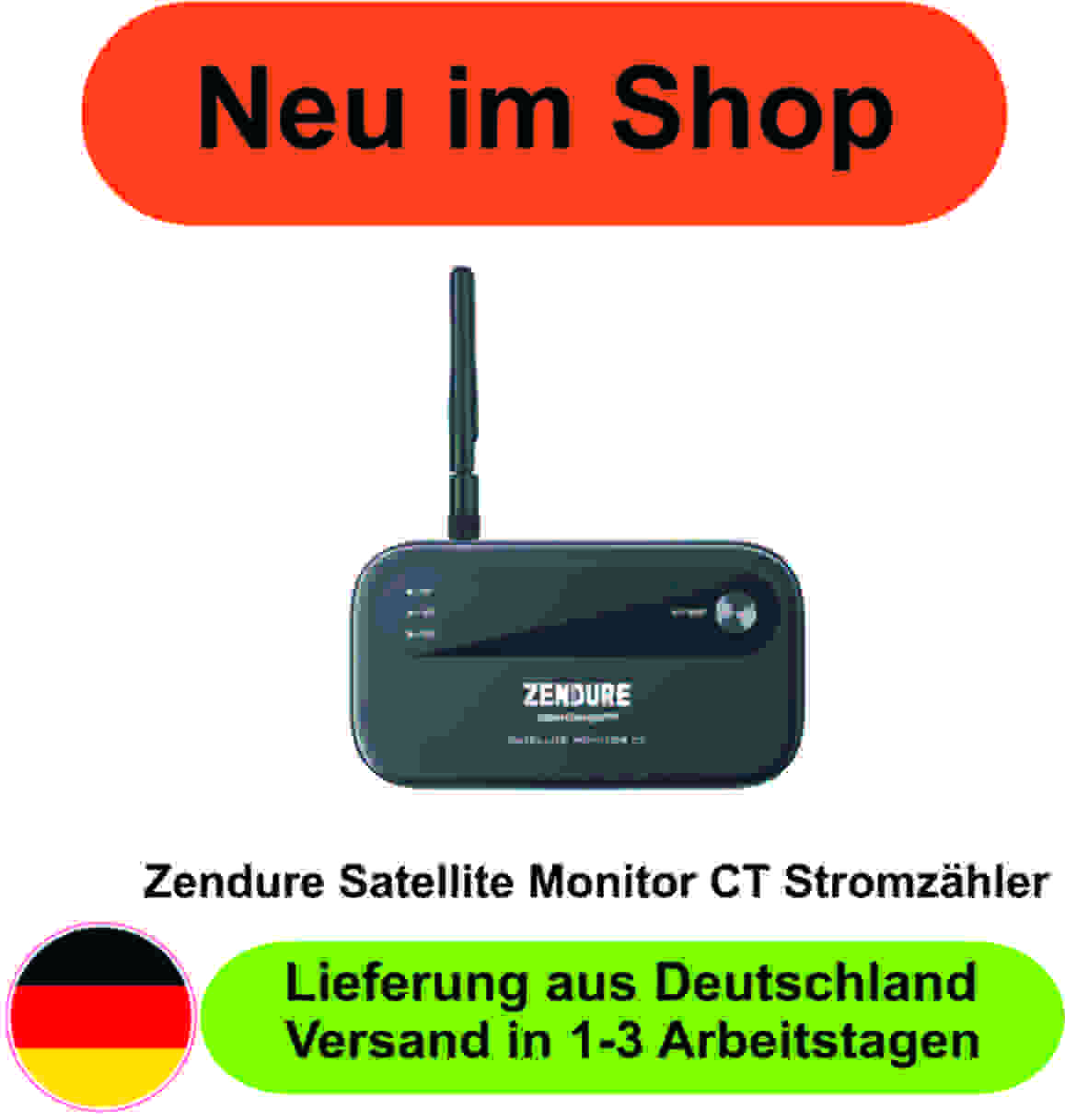 Zendure Satellite Monitor CT Stromzähler