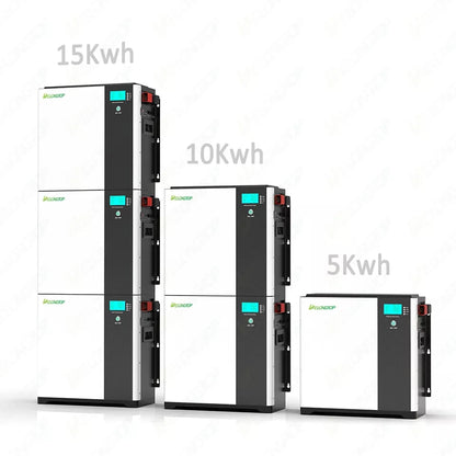 Powerwall  LFP-51100-15 51,2 V 300 Ah Stand/ Wandbatterie 15,36KWh